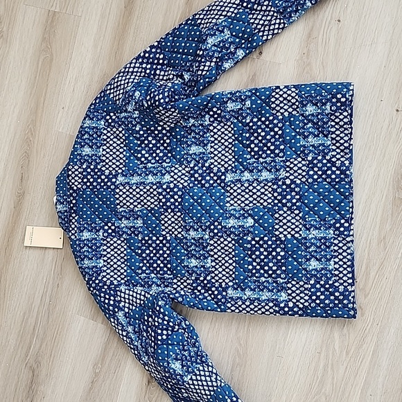 Scotch & Soda Printed QuiltedOvershirt in Blue for Men size small - Picture 9 of 11